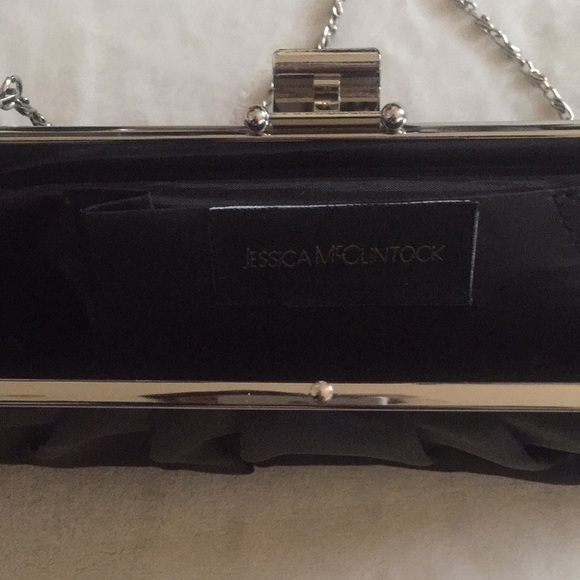 Jessica McClintock Evening bag black NWT - Picture 6 of 9